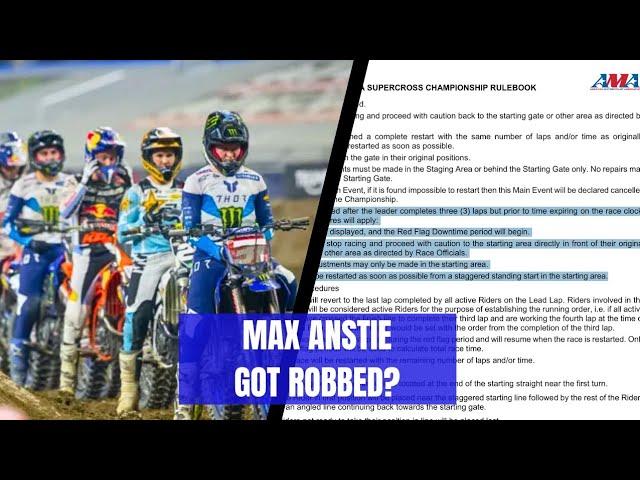 Did Max Anstie Got Robbed in Detroit? 