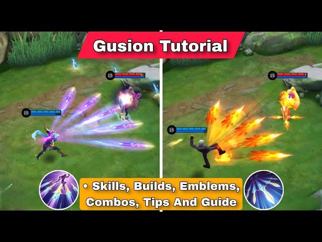 How To Use Gusion Mobile Legends | Tips And Combo | Gusion Tutorial