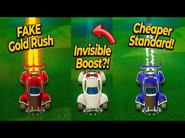 40 UNDERRATED Rocket League BOOSTS  (get them before trading is gone )