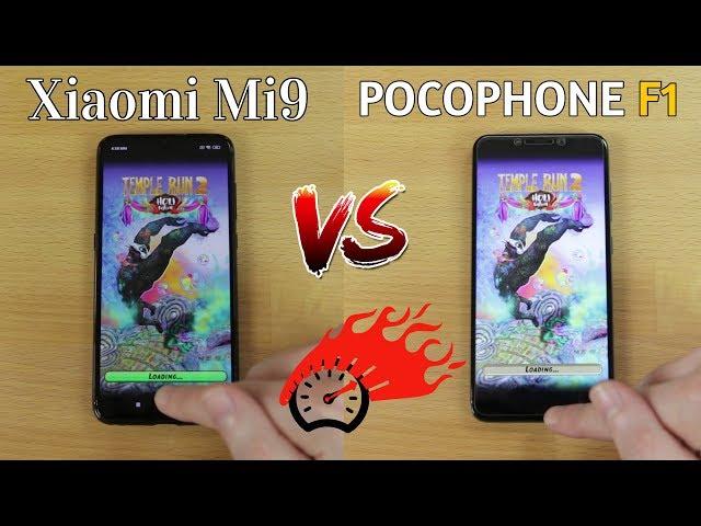 Xiaomi Mi 9 vs Pocophone F1 - Speed Test SD855 vs SD845 [Eng Subs]