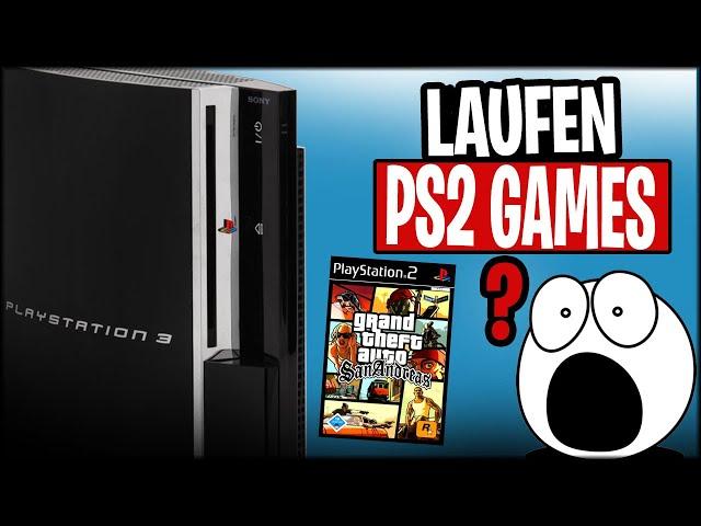 Laufen Playstation 2 Spiele auf der PS3 - Welche PS3 ist abwärtskompatibel