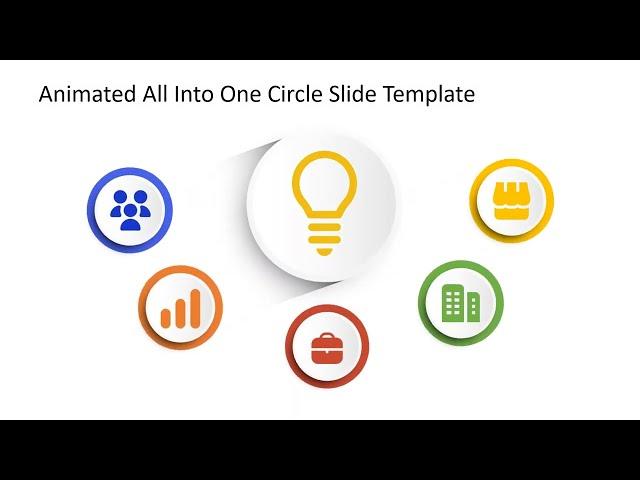 How to Make an Animated All Into One Circle PowerPoint Template