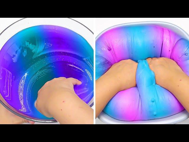 8 Hours Of Oddly Satisfying Slime ASMR - Relaxing When Stressed Or Sleepy