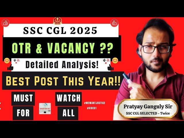 SSC CGL 2025 - Aadhar OTR Problem| THE BEST POST THIS YEAR! Made For SSC