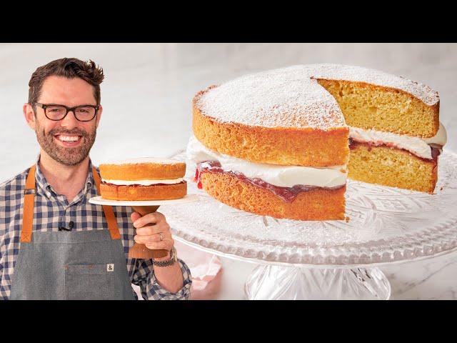 Easy Victoria Sponge Cake Recipe