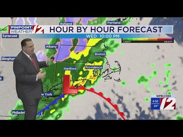 WPRI 12 Weather Forecast for 12/18/24:  Dry Skies Today; Rain Arrives Tonight