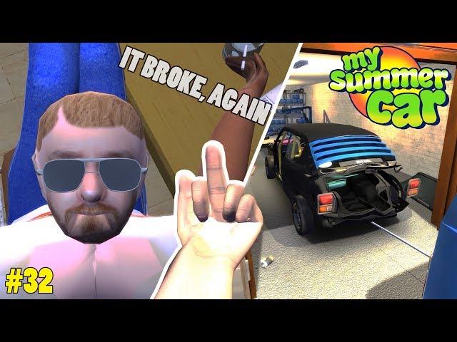 Racing Carburetor - Fixing the Car, again | My Summer Car Beta