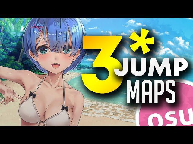 Osu! | Best 3 Star Jump Maps for Beginners