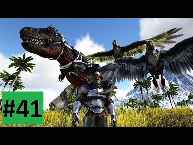 Приручаю самца Рекса для нашей Снежинки - ARK Survival Evolved (выживание 2018) #41