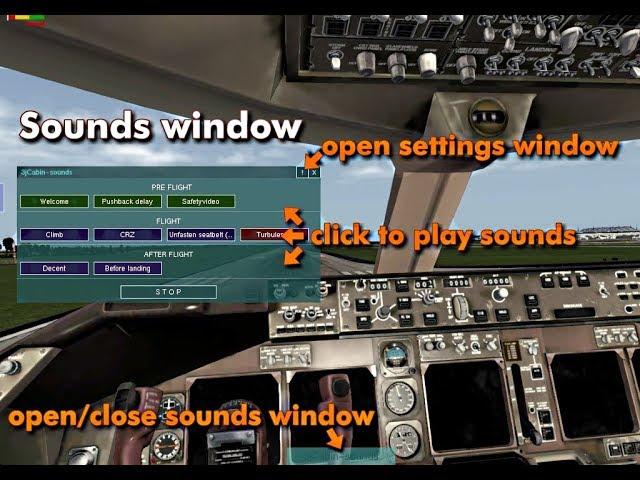 X-Plane 11 | plugin efectos y sonidos 3jCabin-sound Iberia Voeling para X-Plane 11