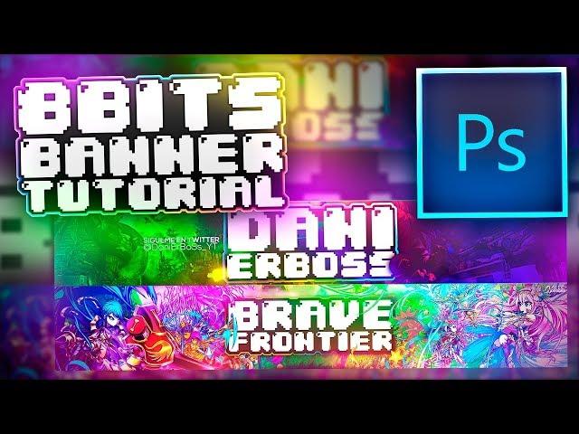 CÓMO Hacer BANNERS para YouTube - 2020 Photoshop cs6