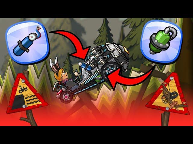 CRAZIEST ADVENTURE SETUP OF ALL TIME? - Hill Climb Racing 2