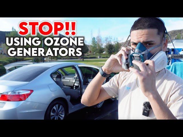 How To Remove 100% Of Odors From Your Car Without an Ozone Generator - Reynoso Auto Detailing