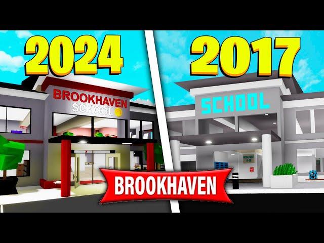 Первая ВЕРСИЯ Brookhaven RP (Роблокс БРУКХЕЙВЕН)