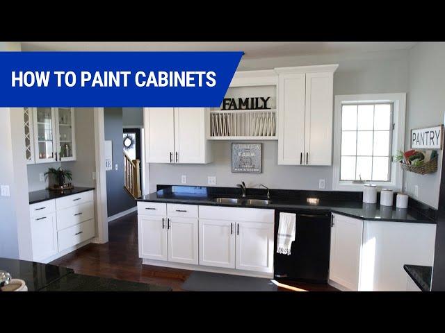 How to Paint Cabinets With a Graco Sprayer