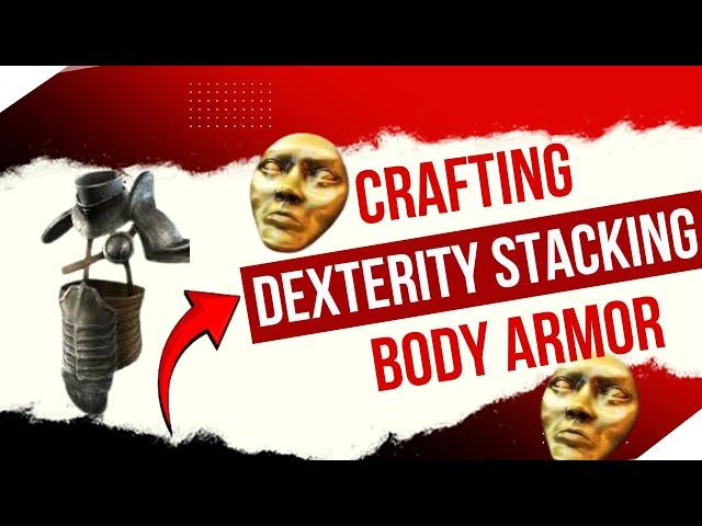 Can You Craft the BEST POE Dexterity Stacking CHEST ARMOR on a Budget?