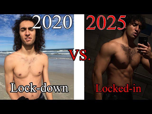 Crazy 4 Year Natural Transformation 19-23| Skin & bones to Unrecognizable Physique