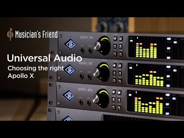 How to Choose the Best Universal Audio Apollo X Audio Interface