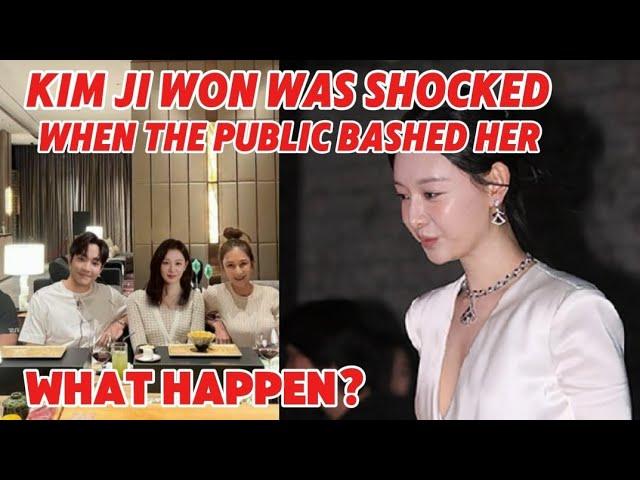 WHAT HAPPEN? KIM JI WON ALMOST CRIED INFRONT OF KIM SOOHYUN WHEN SHE BASHED HER IN PUBLIC!