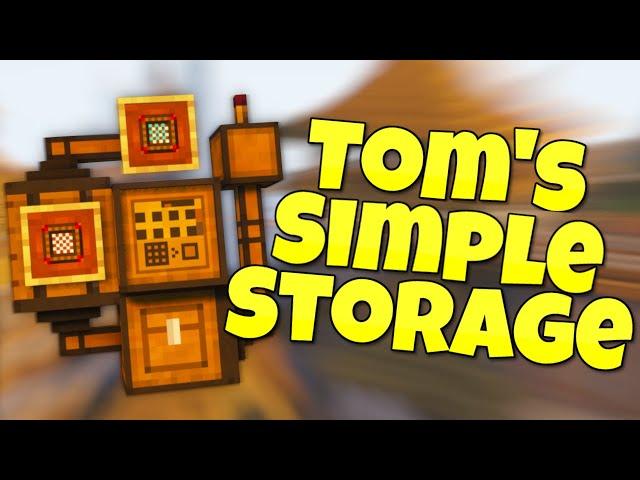 Minecraft Tom's Simple Storage - Complete Guide