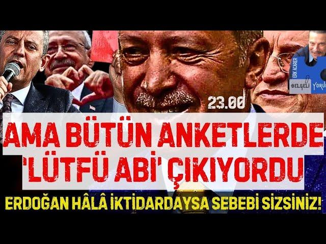 Erdoğan hâlâ iktidardaysa sebebi sizsiniz! #canlı #lütfüsavaş #erdoğan #özgürözel #kemalkılıçdaroğlu