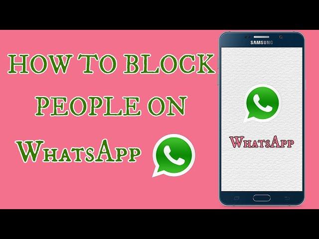 How to block someone on whatsapp (2021) | Block Someone on Whatsapp 