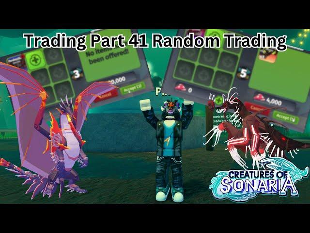 Creatures of Sonaria - Trading Part 41 Random Trades!