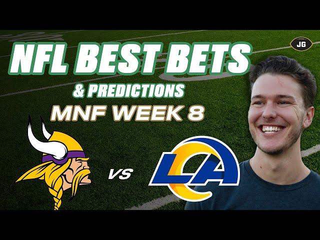 NFL Best Bets Week 8 Thursday Night Football | Minnesota Vikings vs. LA Rams