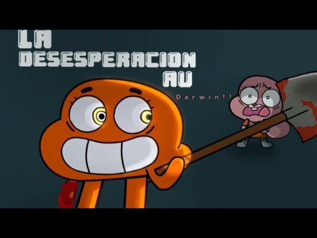 parte 2 Never be alone (FNAF4 Song) cover Gumball AU "la desesperación@Aislep