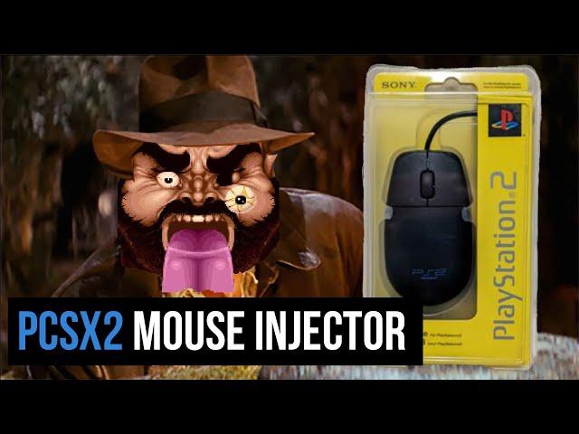Play PS2 Games with Mouse & Keyboard in PCSX2 1.7 Qt using Mouse Injector