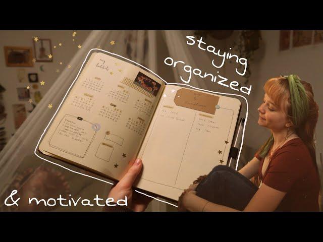 daily + weekly habits that keep me organized and motivated!