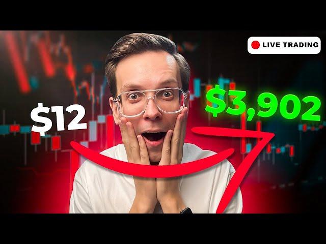 QUOTEX LIVE | HOW I MADE $3,902 IN 8 MIN - NEW TRADING STRATEGY