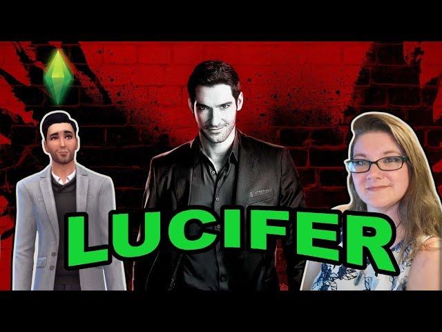 Kyla creates Sims | Lucifer likes being worked on!