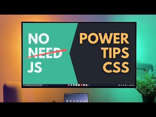 No Need Javascript - Best Tips CSS | Zero To Hero CSS Tutorial