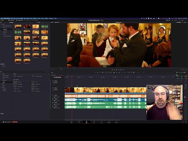 DaVinci Resolve 17 Multicam Wedding Ceremony