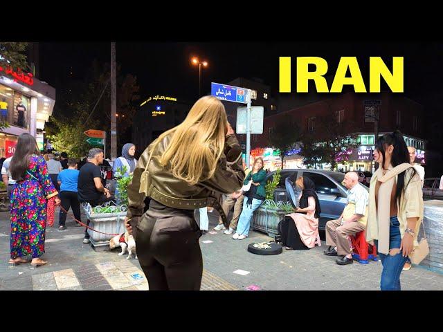 Living in IRAN ! Walking in the Loveliest Neighborhood of Tehran and Its Malls