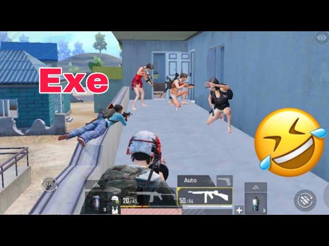 Best trolling of Noobs  || PUBG mobile exe