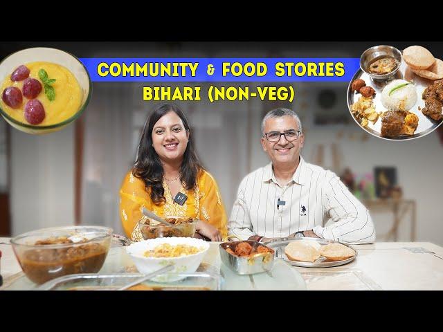 Pure Bihari Non Vegetarian Food I Dabbu Egg Poach + Champaran Style Mutton + Kadha Masala Chicken