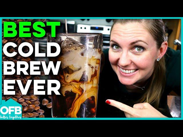  BEST COLD BREW COFFEE 2023 | Easy, Cheap, Delicious | How to make Cold Brew Coffee | DIY cold brew