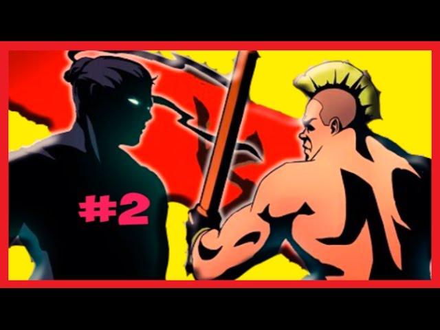 Shadow Fight 2 - Super FUCK BRICK # 2 Cartoon GAME for children Fighting and Fights