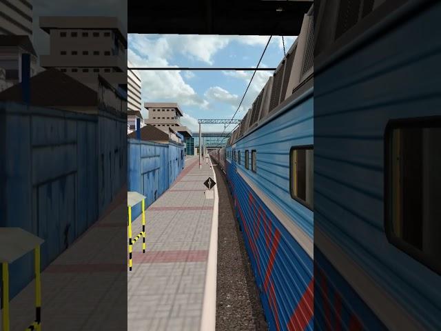 Zdsimulator электровоз ЧС8-048 отправление со станции Ростов-Главный #чс8 #zdsim #zds #скжд