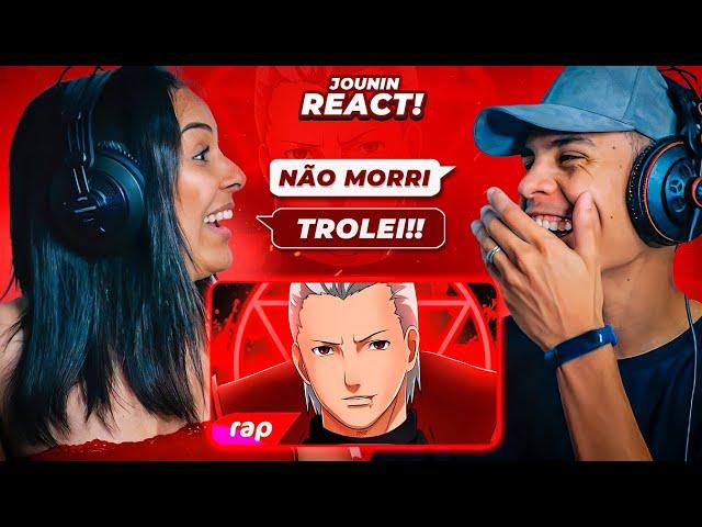 Rap do Hidan (Naruto) - VAI COMEÇAR O RITUAL | NERD HITS | [ React Rap Nerd ] 