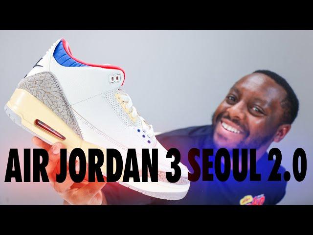 Nike Air Jordan 3 Seoul 2.0  On Foot Review QuickSchopes 817 Schopes 4K IB1482 100