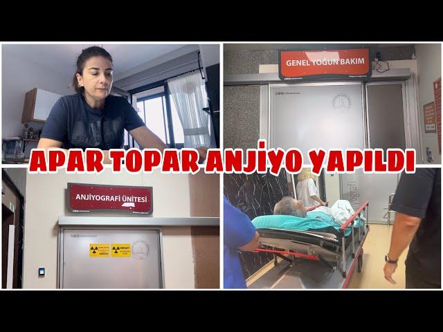 YOGUM BAKIMA ALINDI  BİZİ ÇOK KORKUTTU  STENT TAKILDI FARKETMEDEN KRİZ GEÇİRMİŞ VLOG