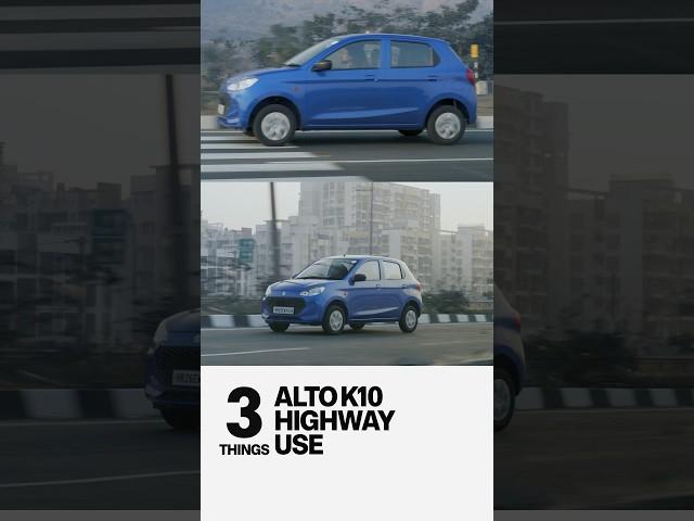Fit For Highway Use? | Maruti Suzuki Alto K10 FAQ #10