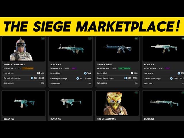 Siege Marketplace is HERE! Rainbow Six Siege