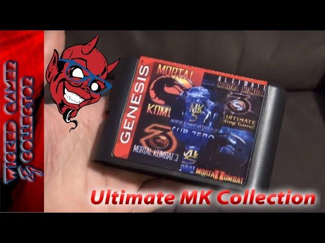 Sega Mega Drive / Genesis - Ultimate Mortal Kombat Game Cart Collection Review