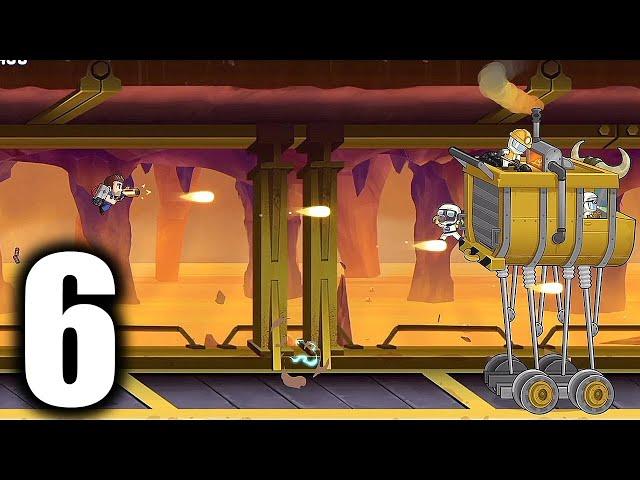 Jetpack Joyride 2 - Touch Live Gameplay Walkthrough Video - Part 6 - Chapter 2 Level 5 - 6