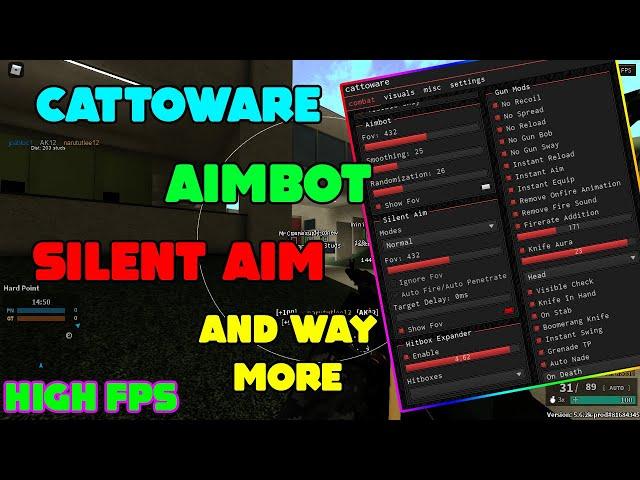 ROBLOX PHANTOM FORCES NEW OP SCRIPT/HACK [ LEGIT AIMBOT , SILENT AIM , SPINBOT , ESP , AUTOFARM...]