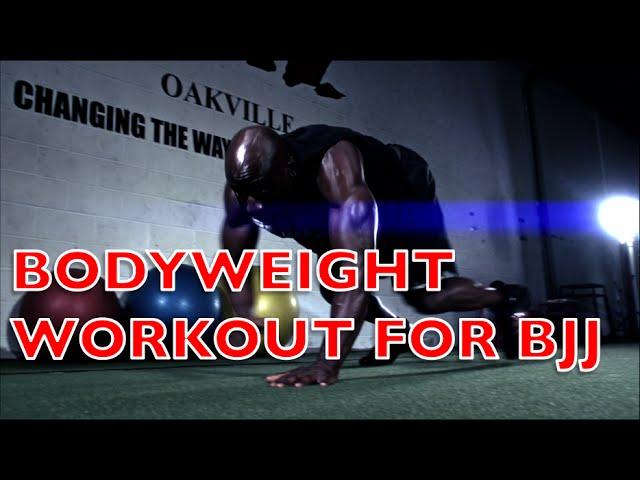 Bodyweight Workout for BJJ